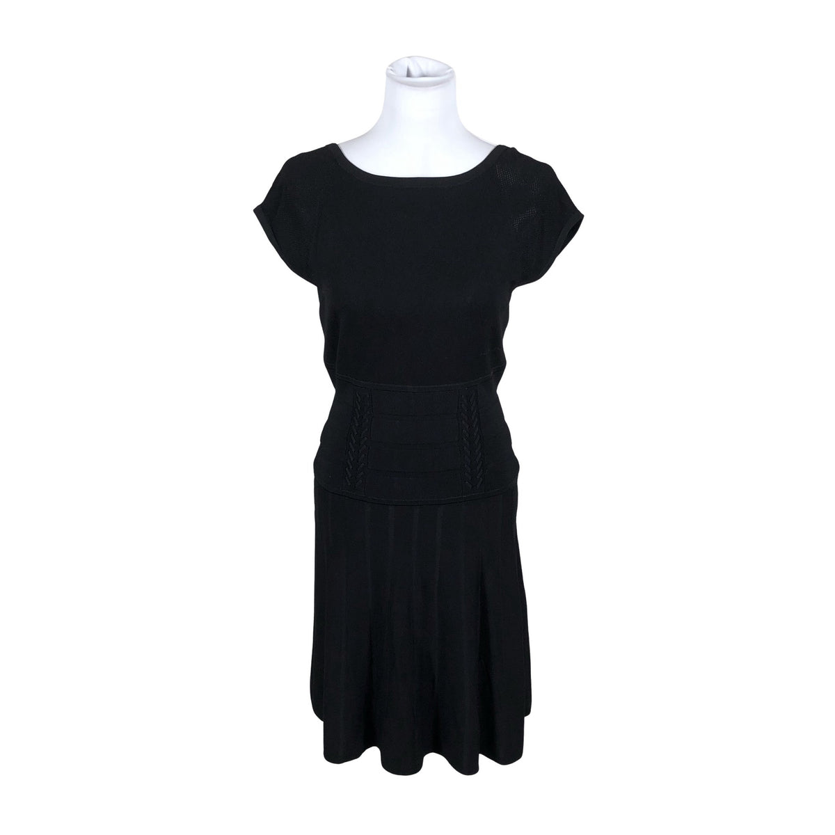Naisten Karen Millen - Neulemekko, koko 40 - Musta (1)