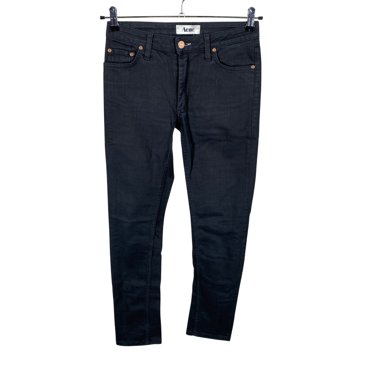 Naisten Acne Studios - Farkut, koko W28 - Musta (1)