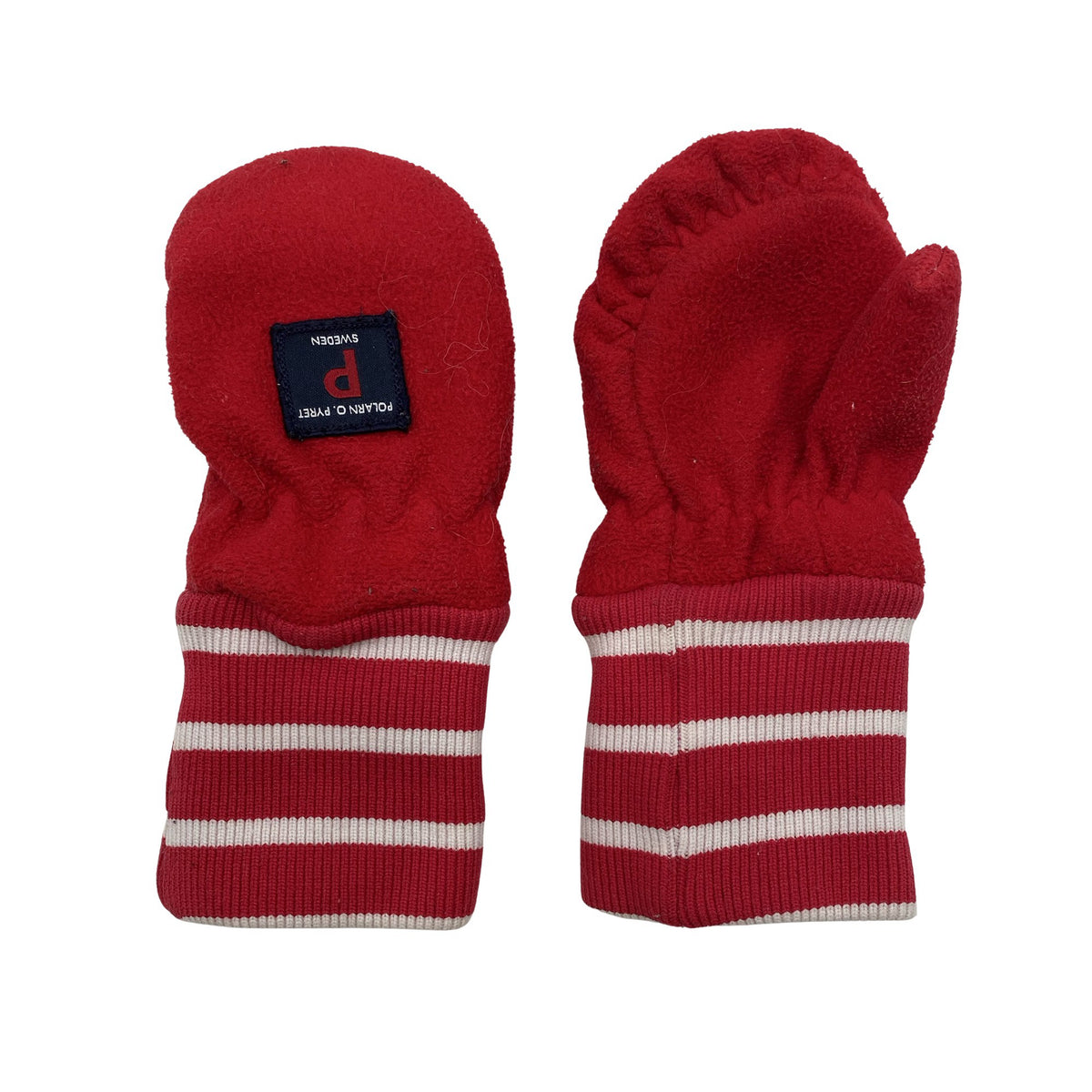Unisex Polarn O. Pyret - Lapaset, koko 1 - 2 vuotta - Punainen (1)