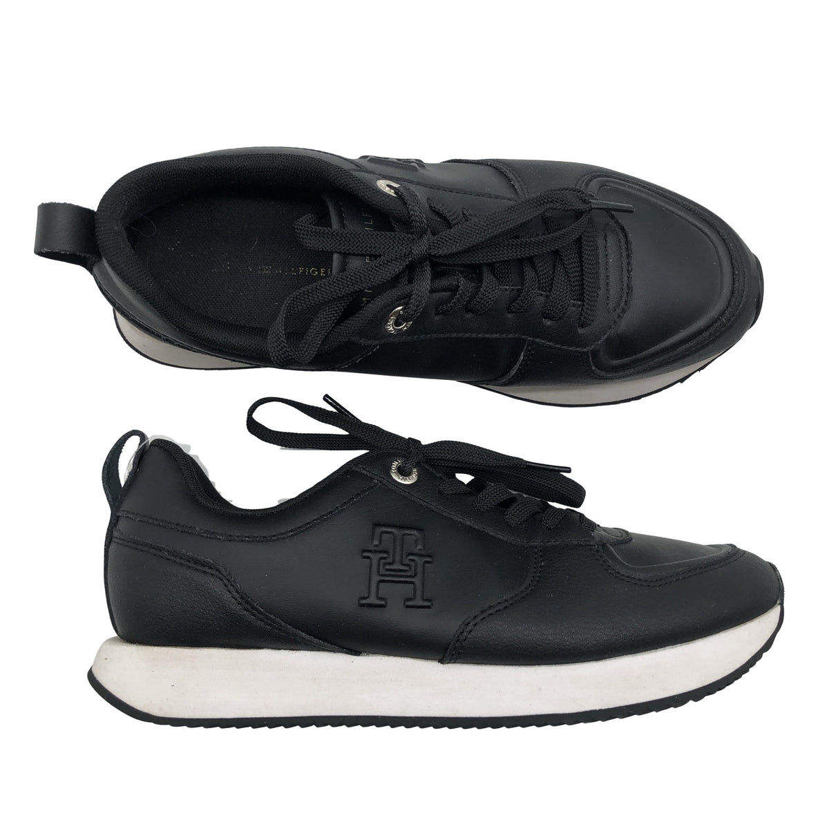 Naisten Tommy Hilfiger - Tennarit, koko 39 - Musta (1)