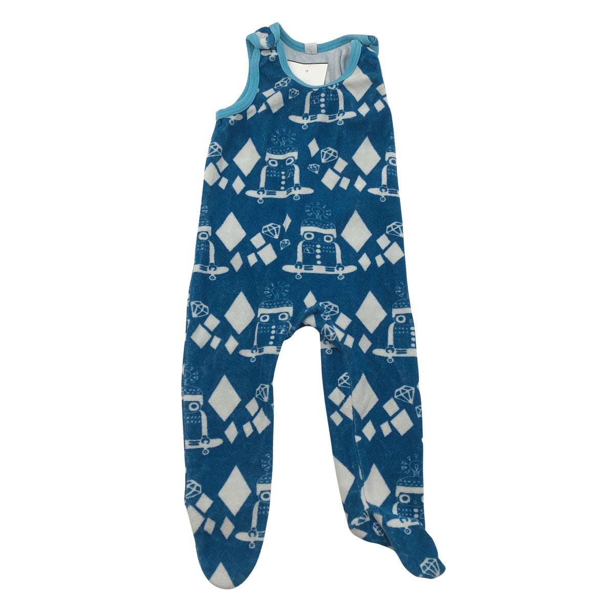 Unisex Taimi - Potkupuku, koko 62 - 68 - Sininen (1)