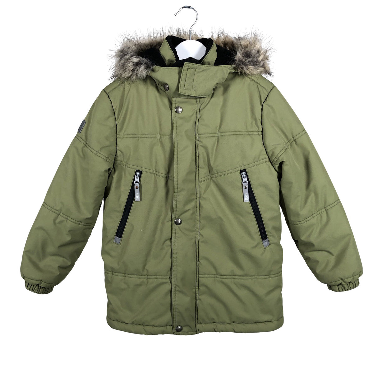 Unisex Lenne - Toppatakki, koko 122 - 128 - Vihreä (1)