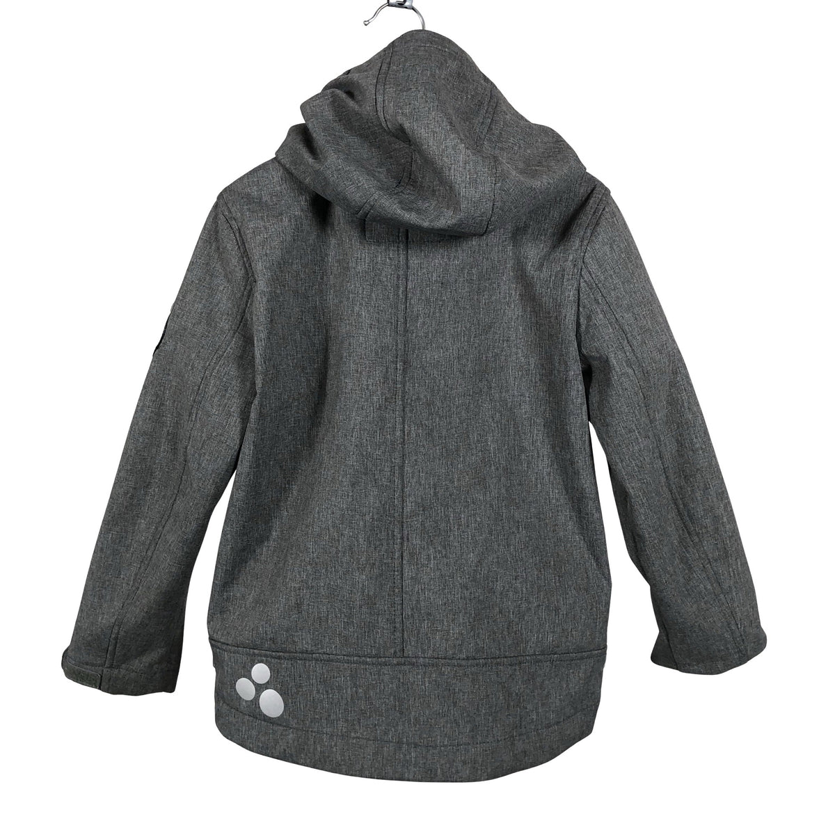 Unisex Huppa - Softshell-takki, koko 116 - 122 - Harmaa (2)