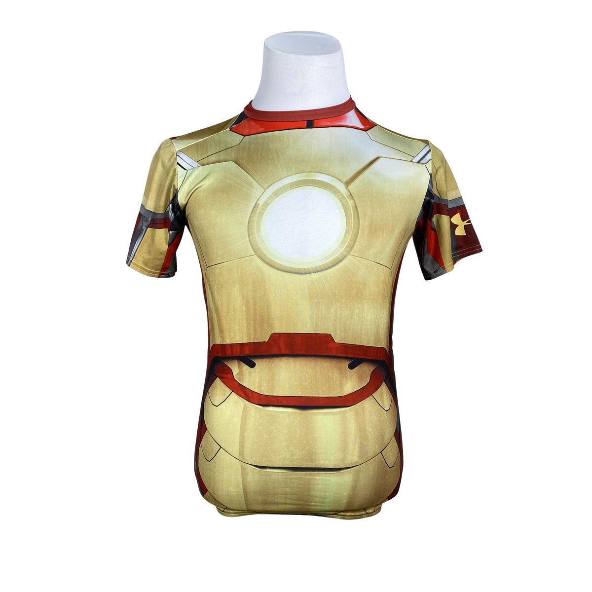 Miesten Under Armour - Urheilupaita, lyhyet hihat, koko L - Keltainen (1)