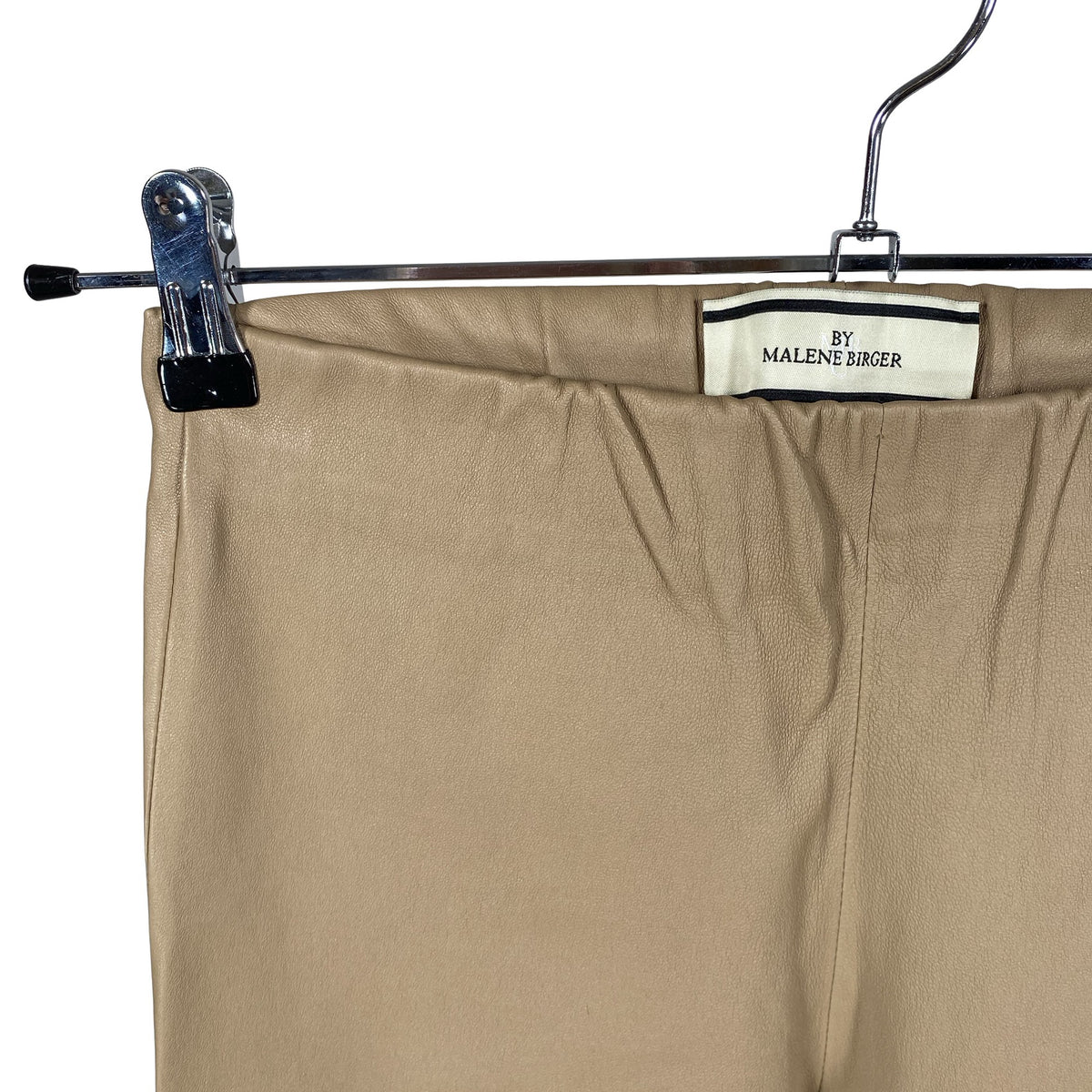 Naisten by Malene Birger - Nahkahousut, koko 36 - Beige (3)