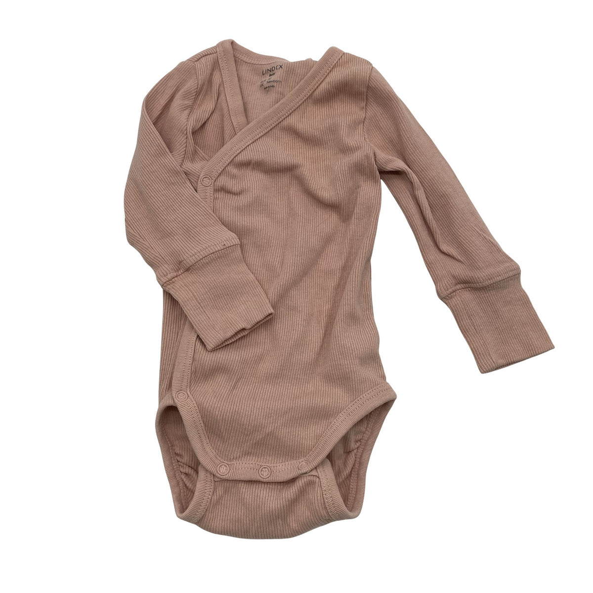 Tyttöjen Lindex - Kietaisubody, koko 44 - 50 - Vaaleanpunainen (1)