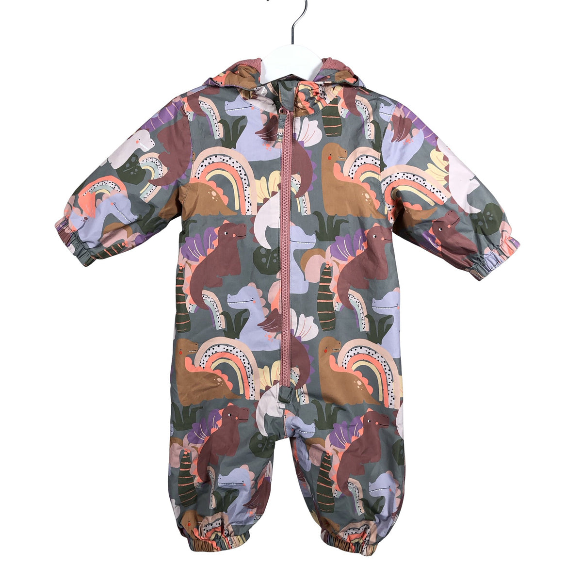 Unisex Next - Softshellhaalari, koko 68 - 74 - Vihreä (1)