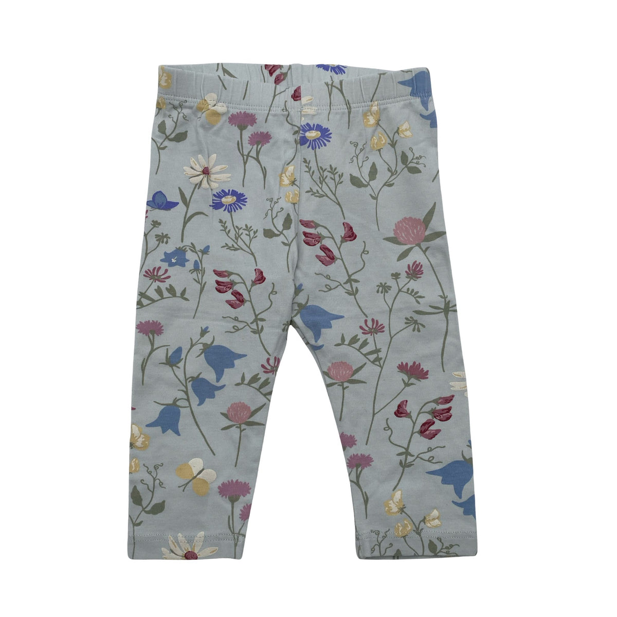 Tyttöjen Lindex - Leggingsit, koko 56 - 62 - Vaaleansininen (1)