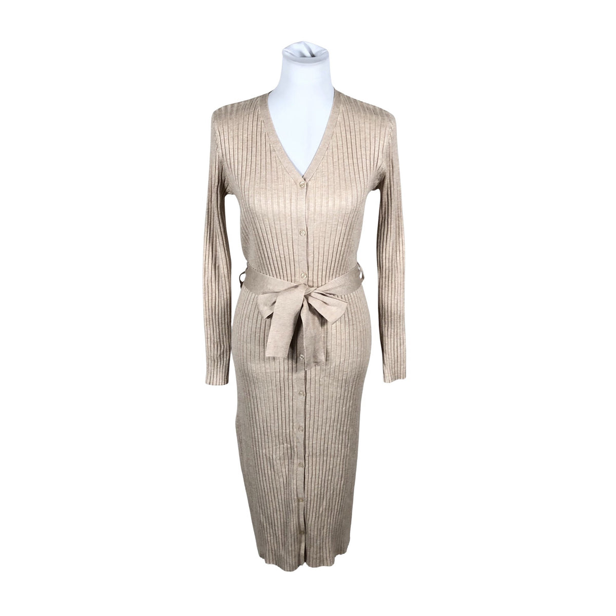 Naisten Voglia - Neuletakki, koko 36 - Beige (1)
