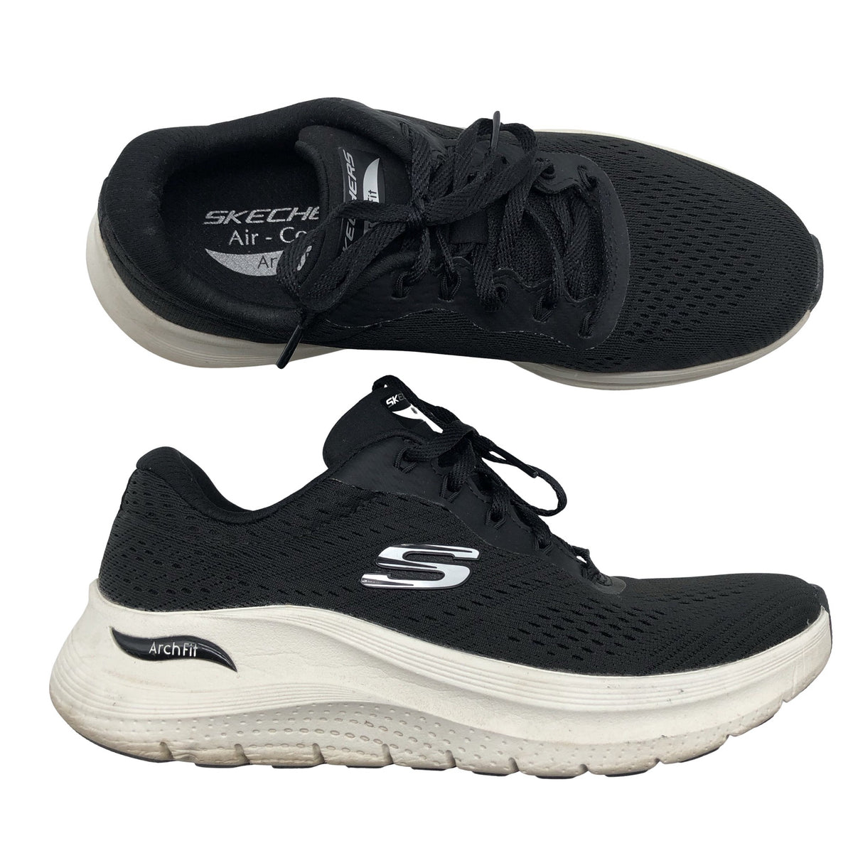 Naisten Skechers - Lenkkarit, koko 37 - Musta (1)