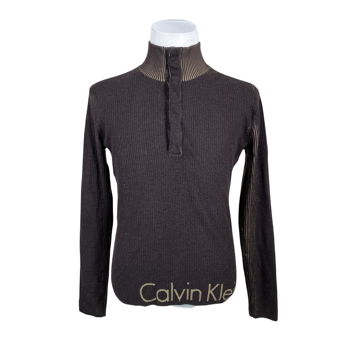 Miesten Calvin Klein Jeans - Neulepaita, koko M - Ruskea (1)
