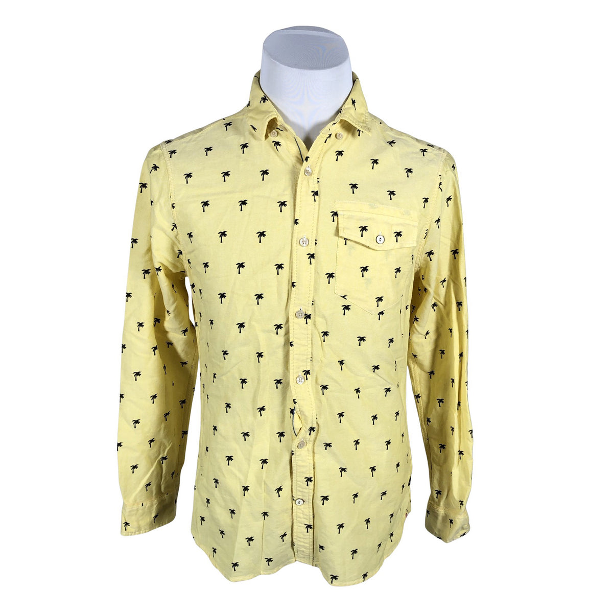 Miesten Scotch&Soda - Kauluspaita, koko M - Keltainen (1)