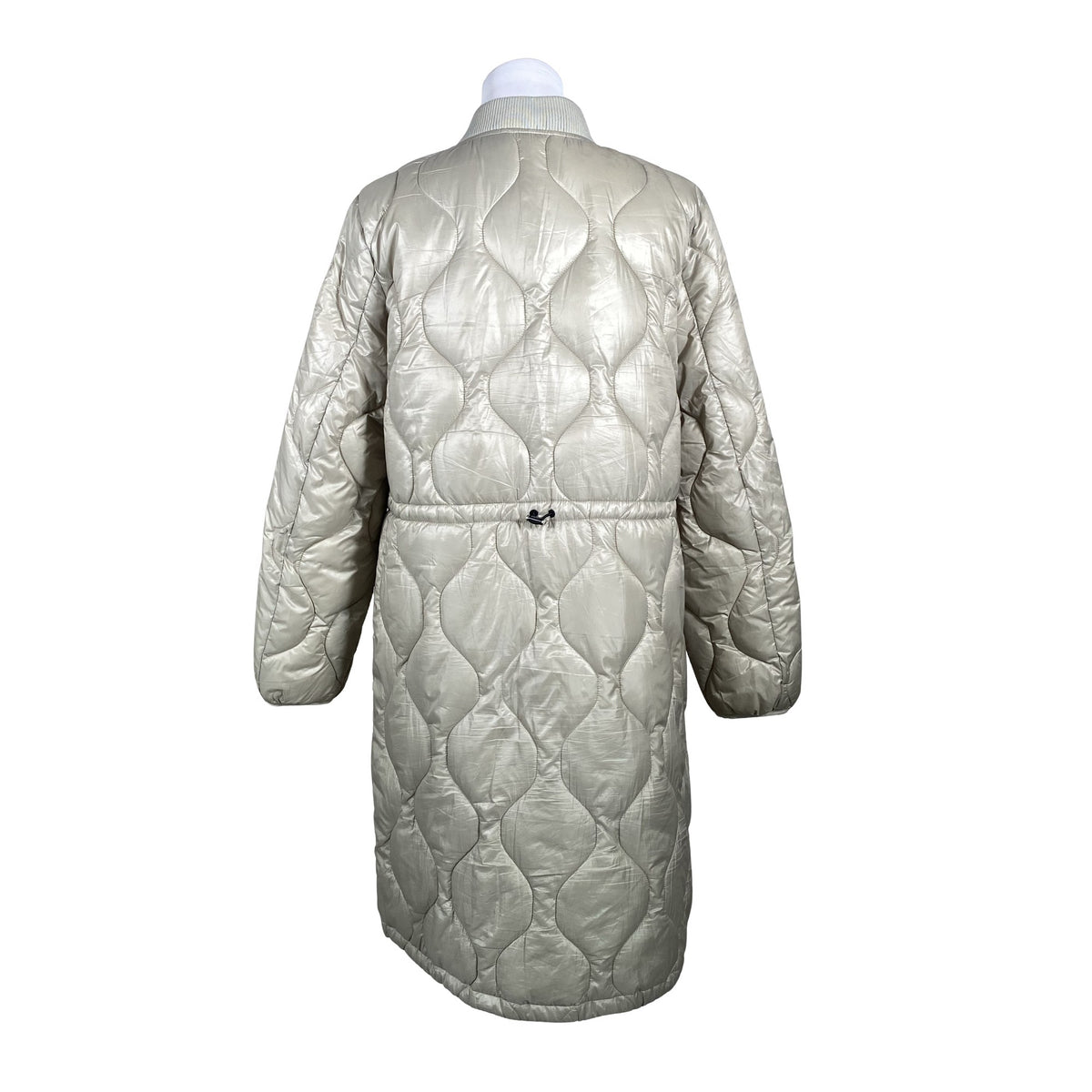 Naisten Esprit - Kevyttoppatakki, koko 38 - Beige (2)