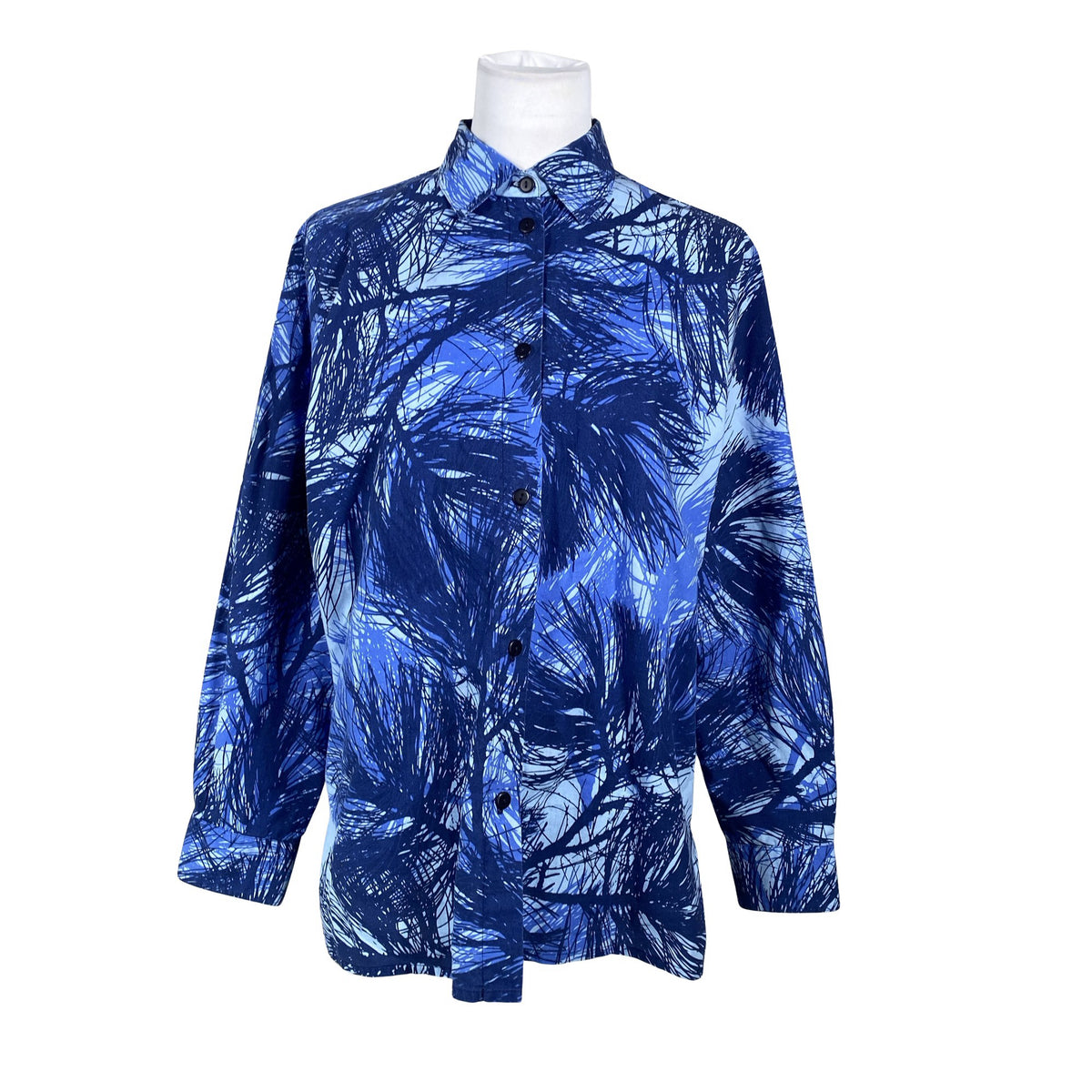 Naisten Marimekko - Kauluspaita, koko 40 - Sininen (1)