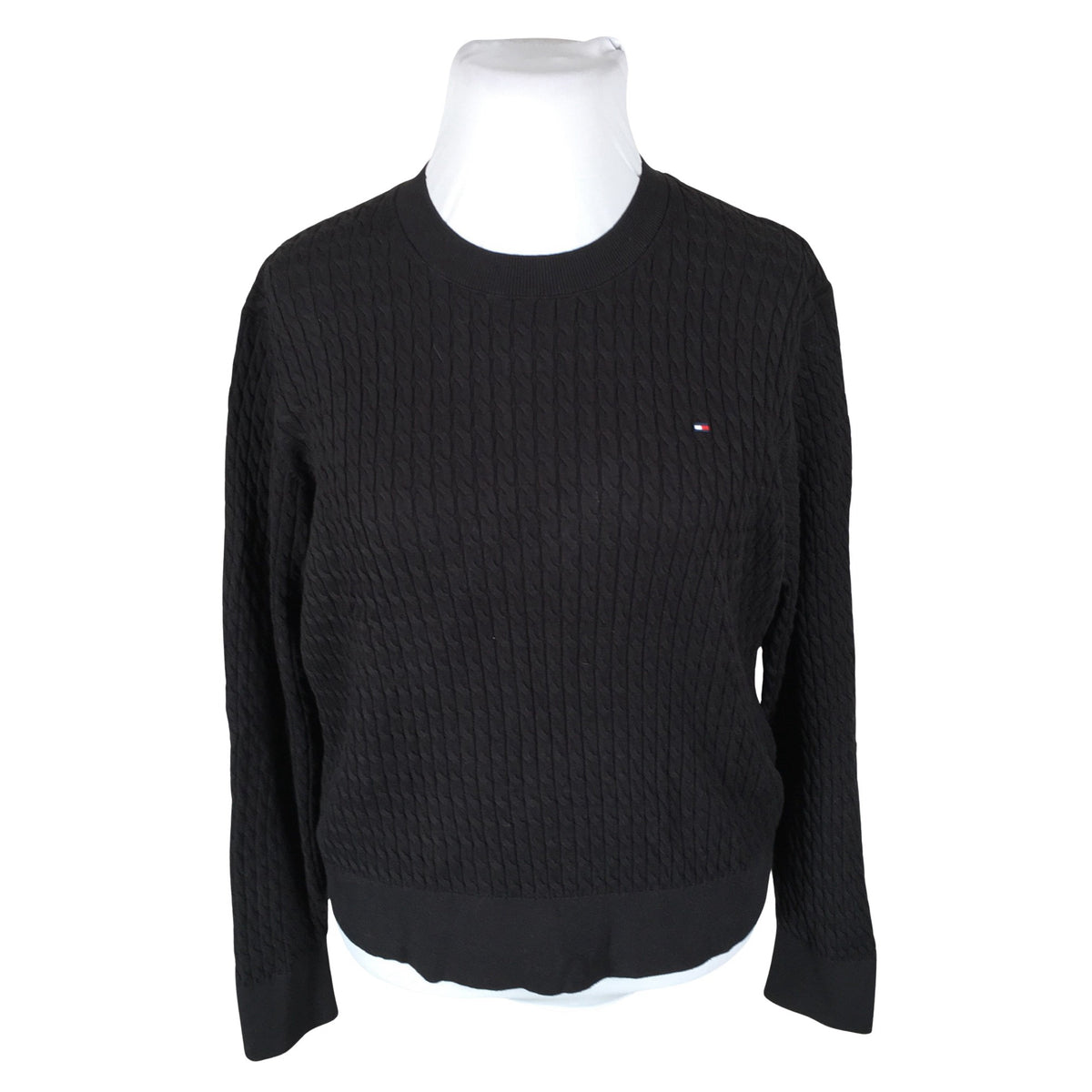 Naisten Tommy Hilfiger - Neulepaita, koko 42 - Musta (1)