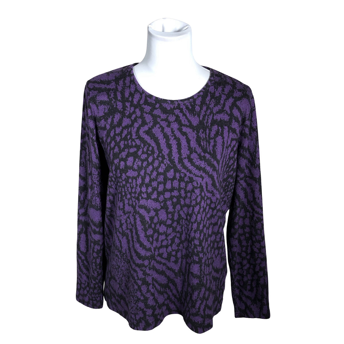 Naisten Lea H - Trikoopaita, koko 40 - Violetti (1)