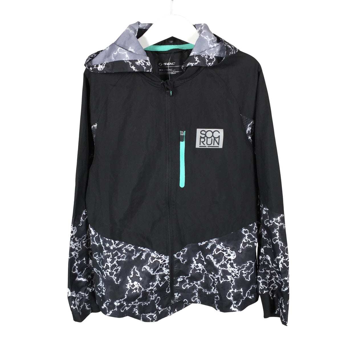 Unisex Soc - Ulkoilutakki, koko 134 - 140 - Musta (1)