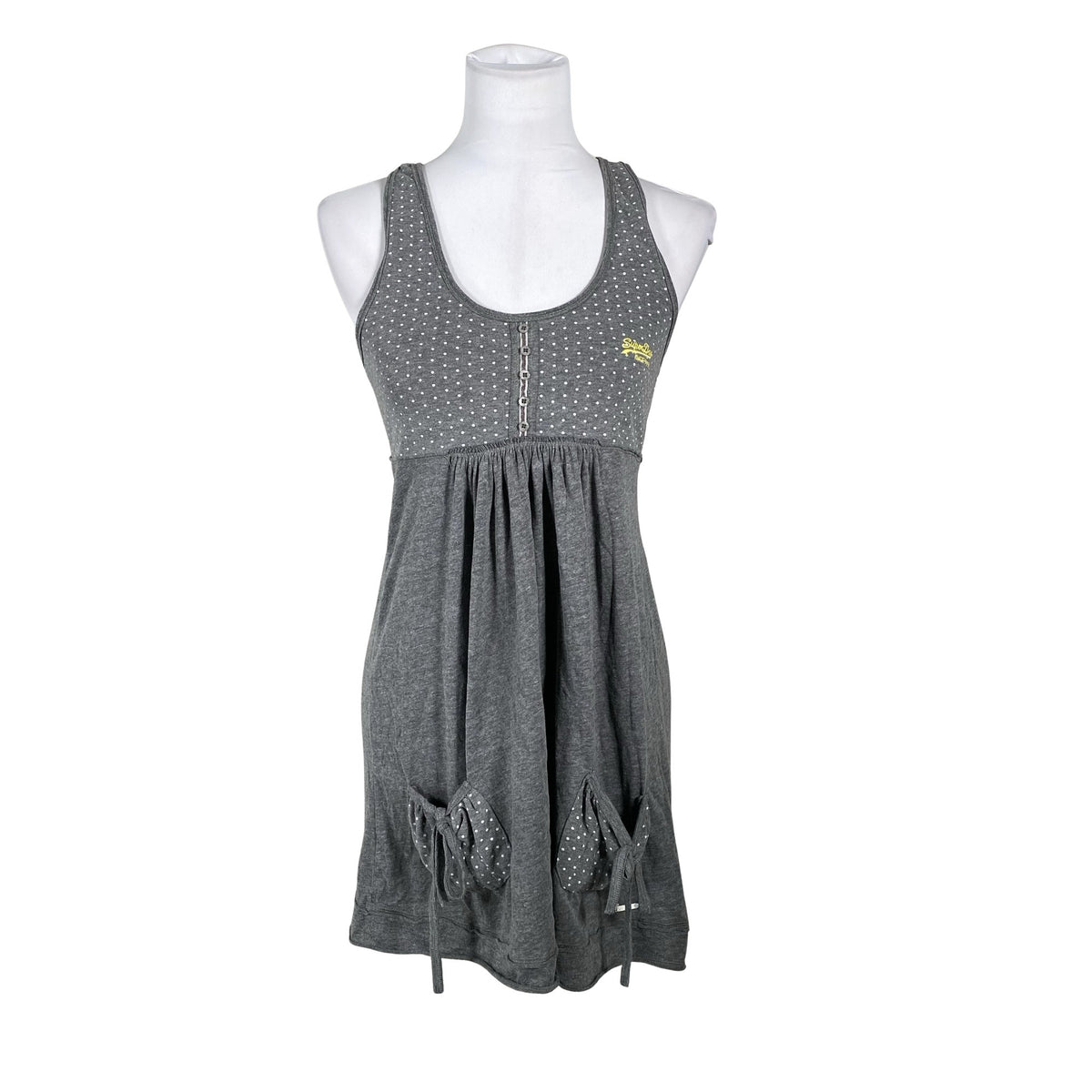 Naisten Superdry - Trikootunika, koko 38 - Harmaa (1)