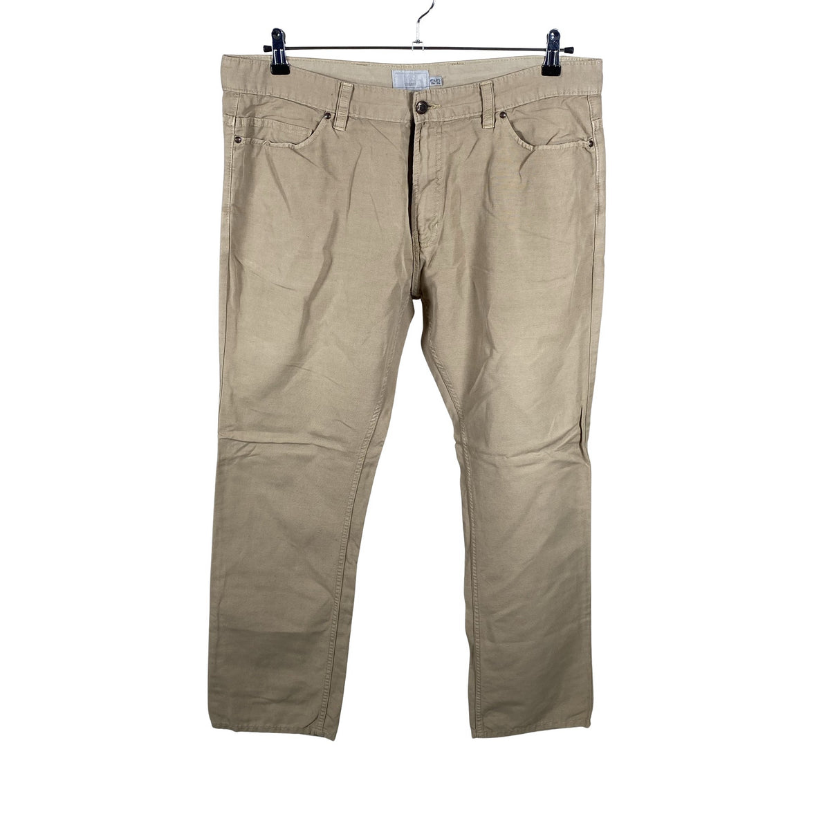 Miesten Marks&Spencer - Kangashousut, koko W38 - Beige (1)