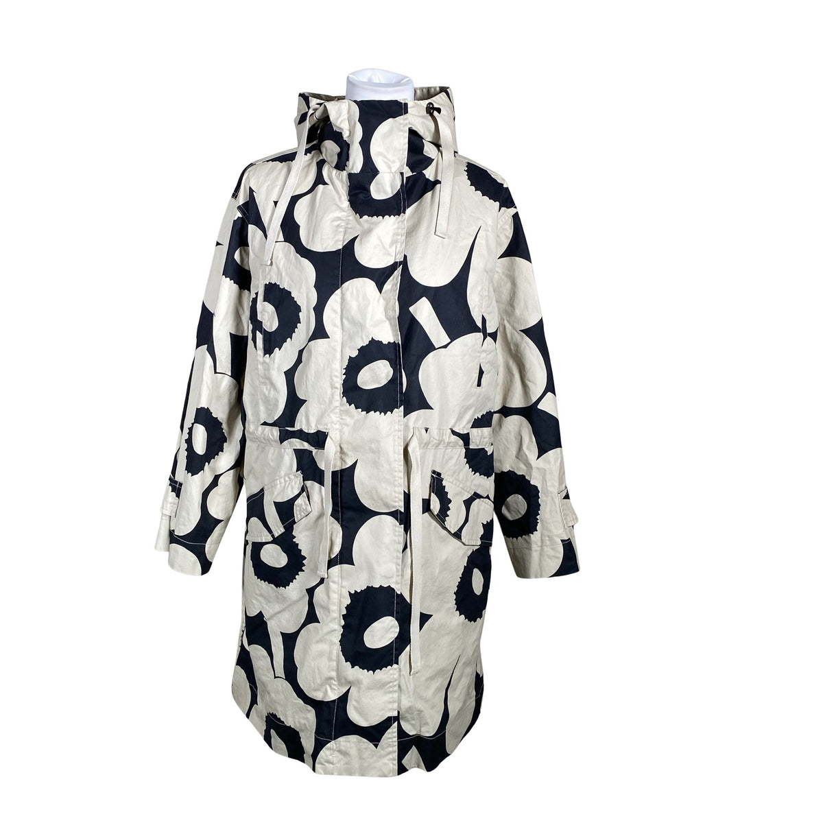 Naisten Marimekko - Ulkoilutakki, koko 34 - Beige (1)
