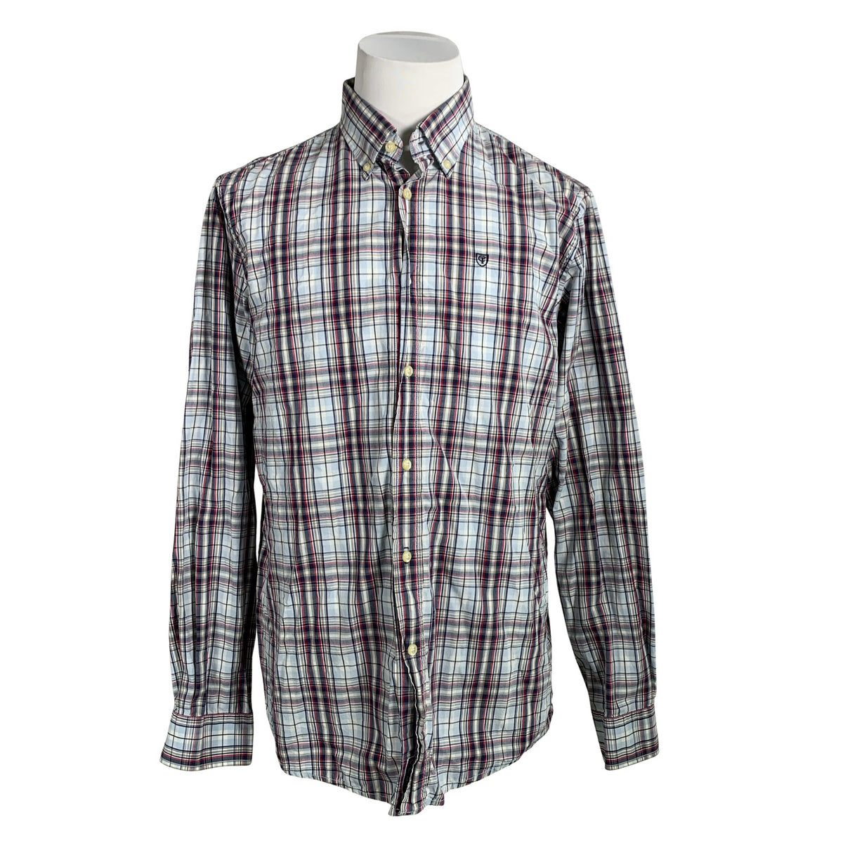 Miesten Cottonfield - Kauluspaita, koko XXL - Sininen (1)