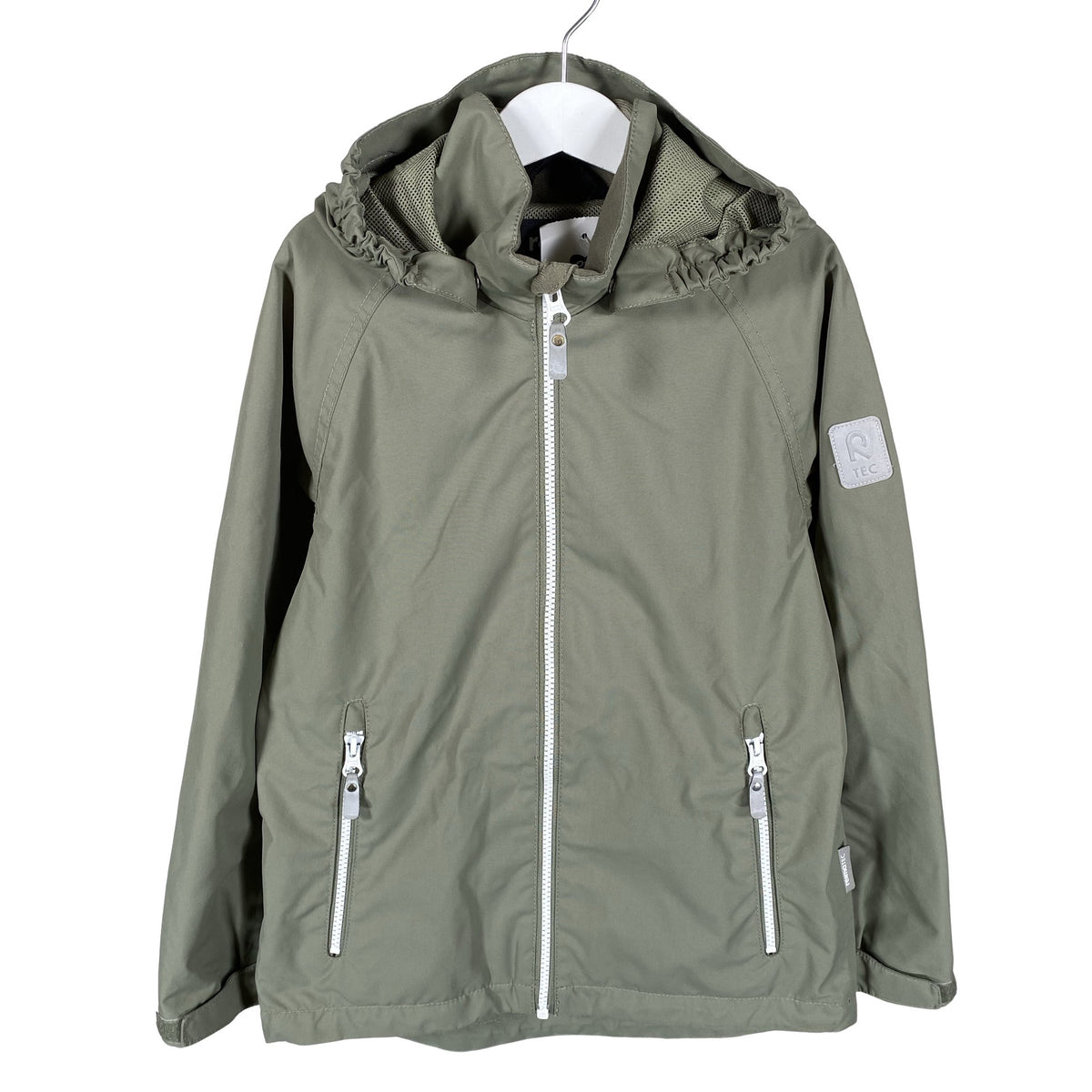 Unisex Reima - Välikausitakki, koko 128 - 134 - Vihreä (1)