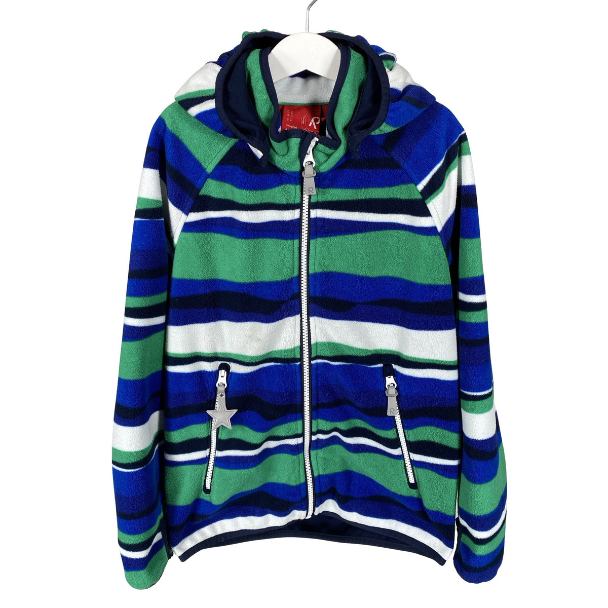 Unisex Reima - Fleecetakki, koko 134 - 140 - Sininen (1)