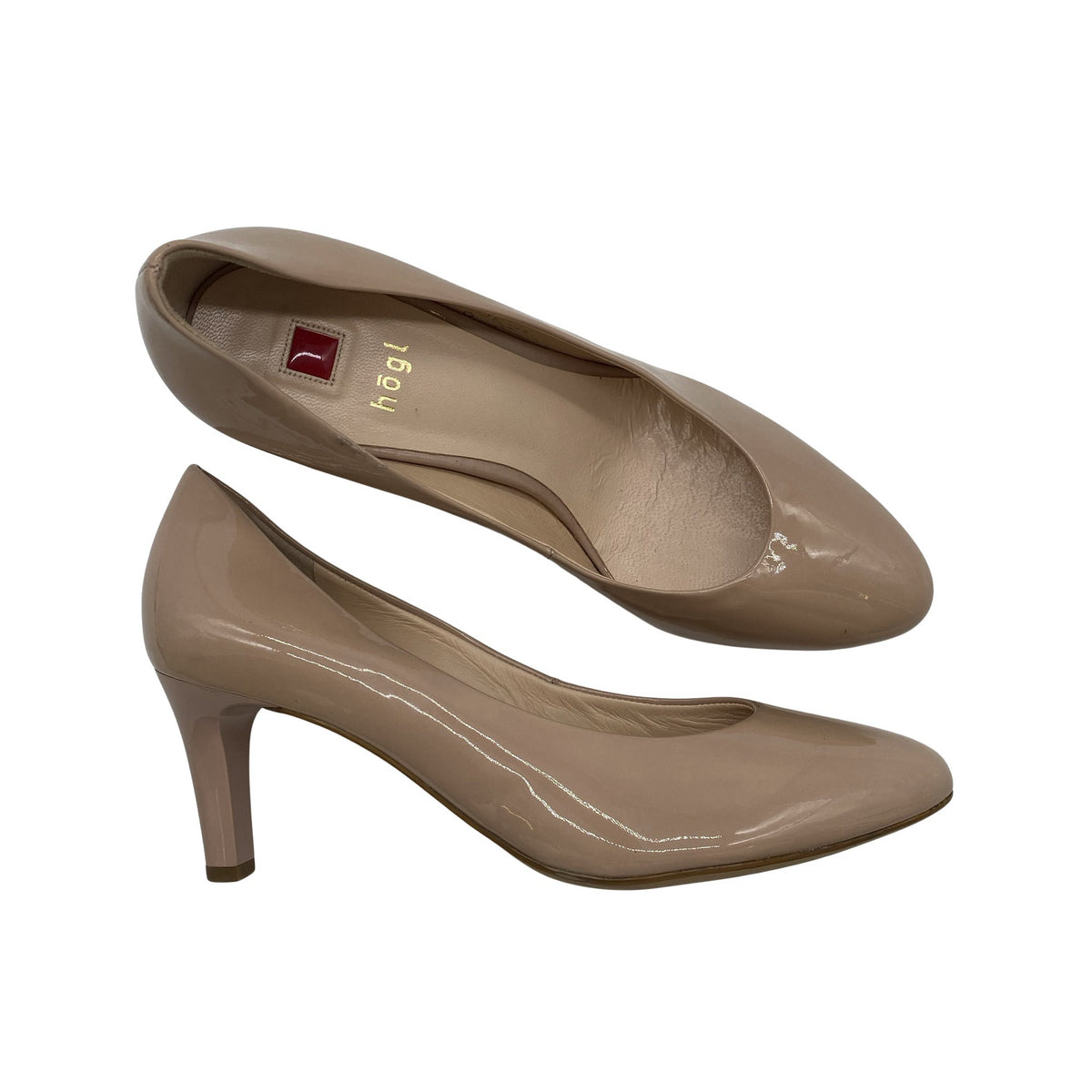 Naisten Högl - Korkokengät, koko 37 - Beige (1)