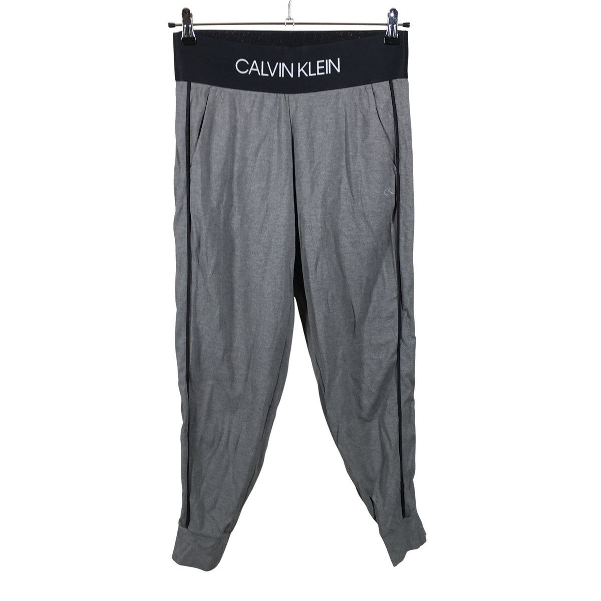 Naisten Calvin Klein - Trikoohousut, koko 38 - Harmaa (1)