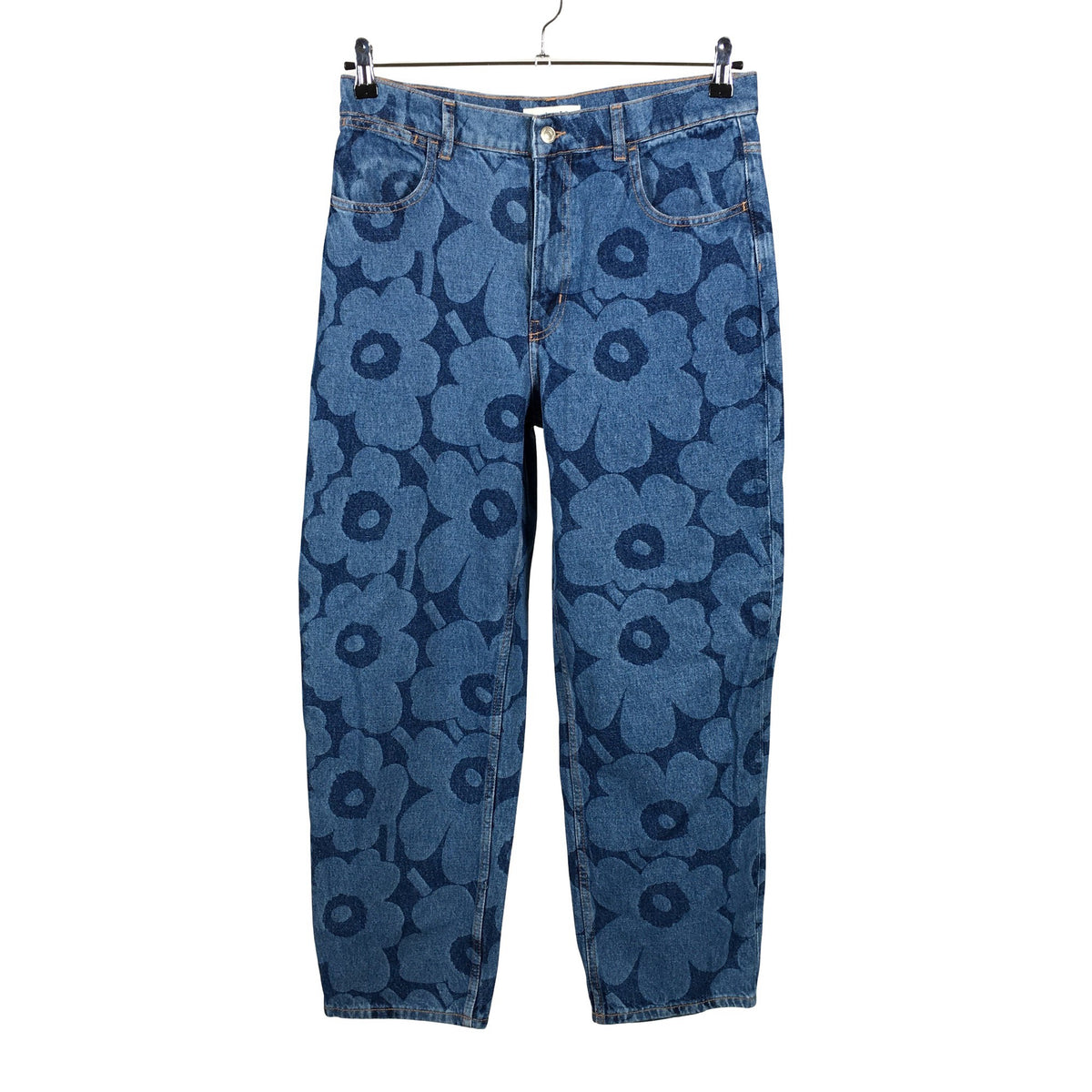 Naisten Marimekko - Farkut, koko W30 - Sininen (1)