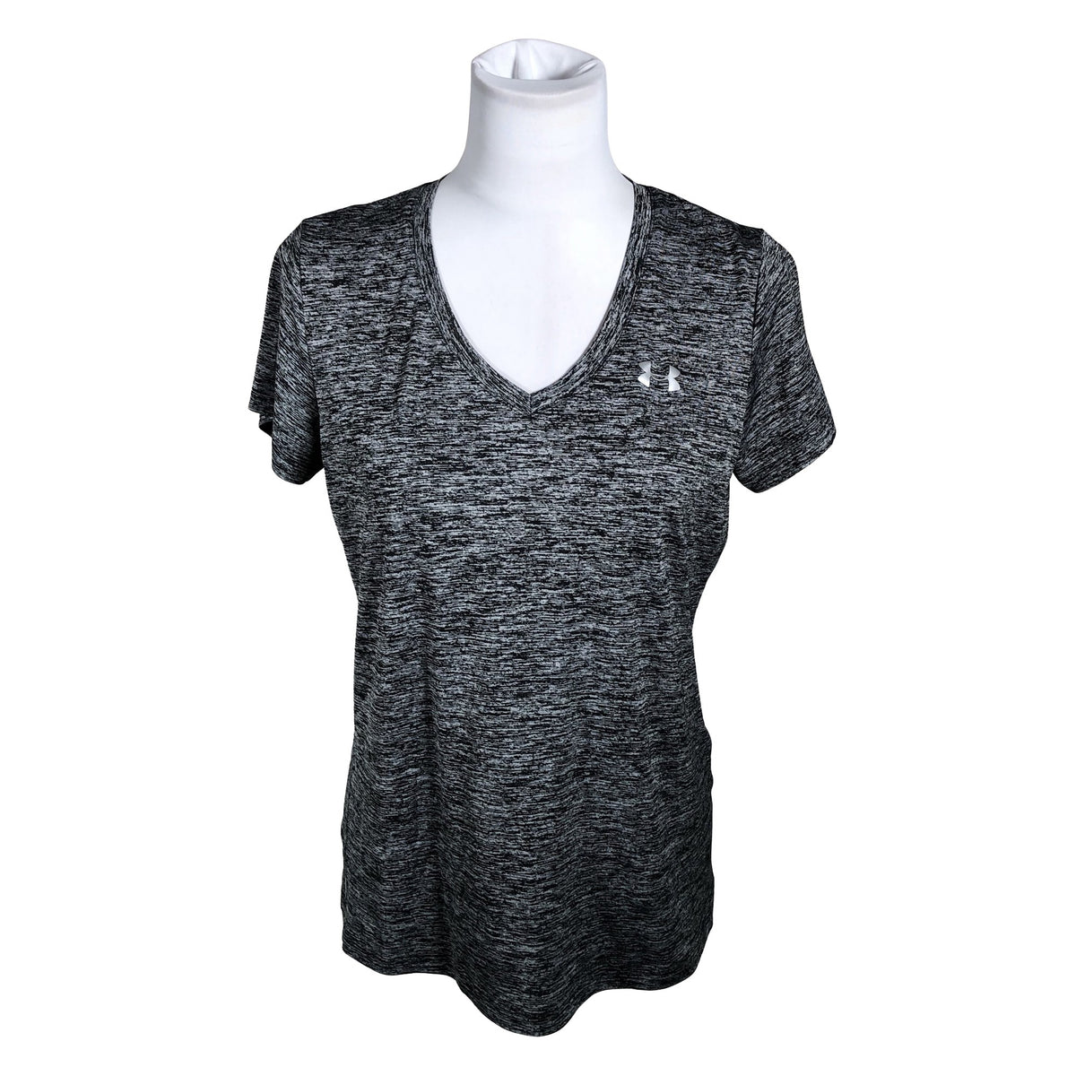 Naisten Under Armour - Urheilupaita, lyhyet hihat, koko 38 - Harmaa (1)
