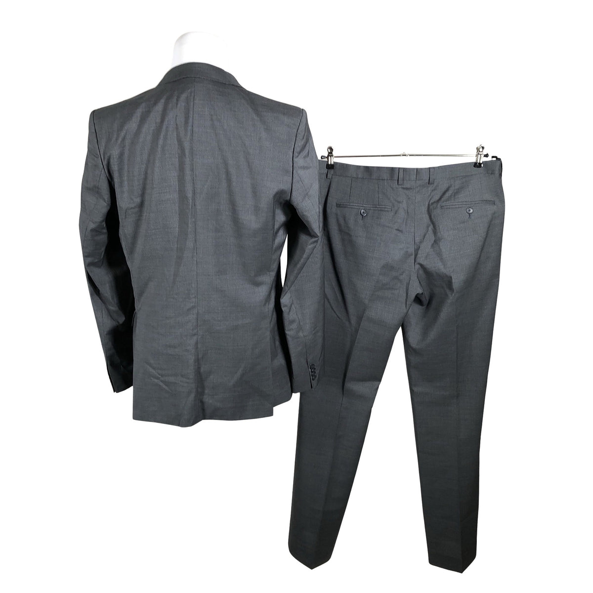 Miesten Hugo Boss - Puku, koko L - Harmaa (2)