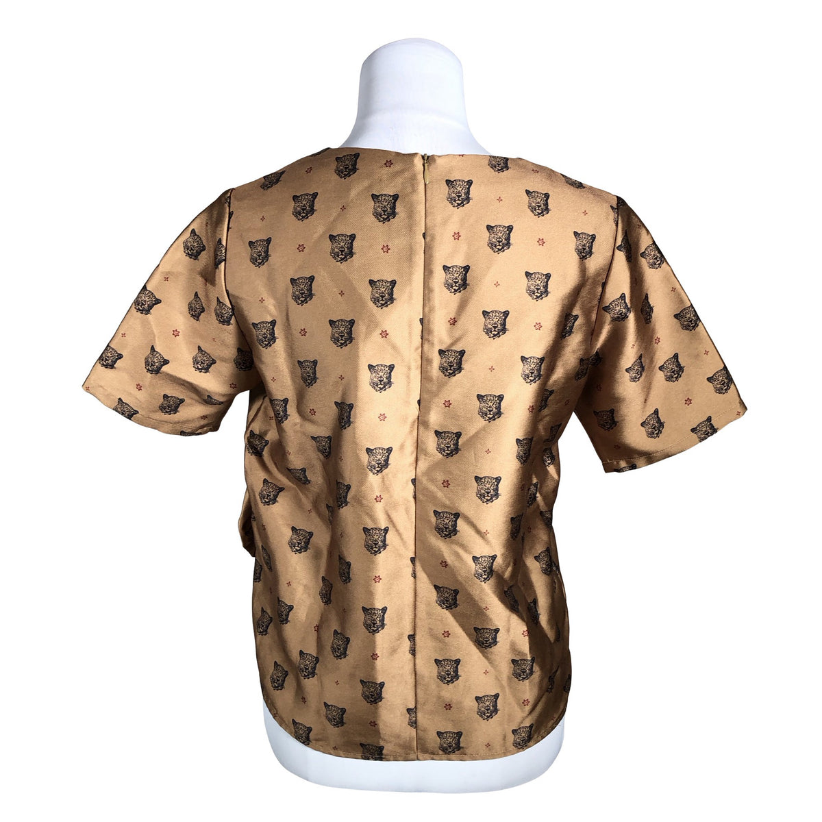 Naisten Scotch&Soda - Lyhythihainen pusero, koko 36 - Ruskea (2)