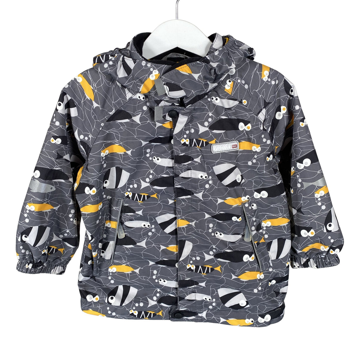 Unisex Reimatec - Välikausitakki, koko 80 - 86 - Harmaa (1)