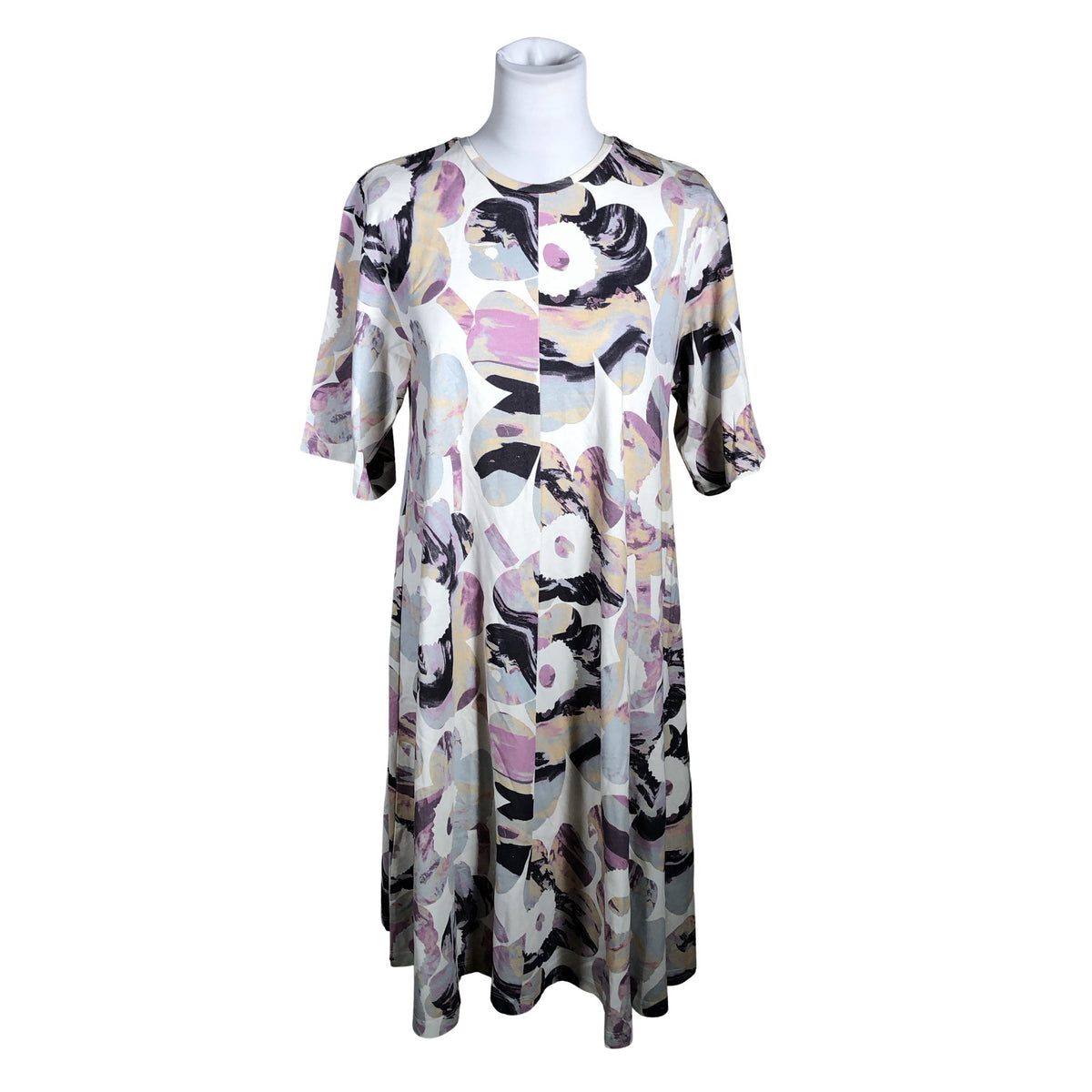 Naisten Marimekko - Trikoomekko, koko 38 - Violetti (1)