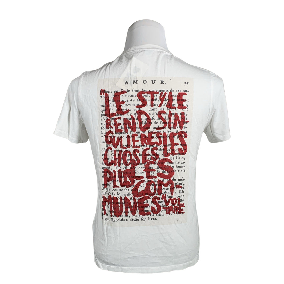 Miesten Zadig & Voltaire - T-paita, koko XS - Valkoinen (2)