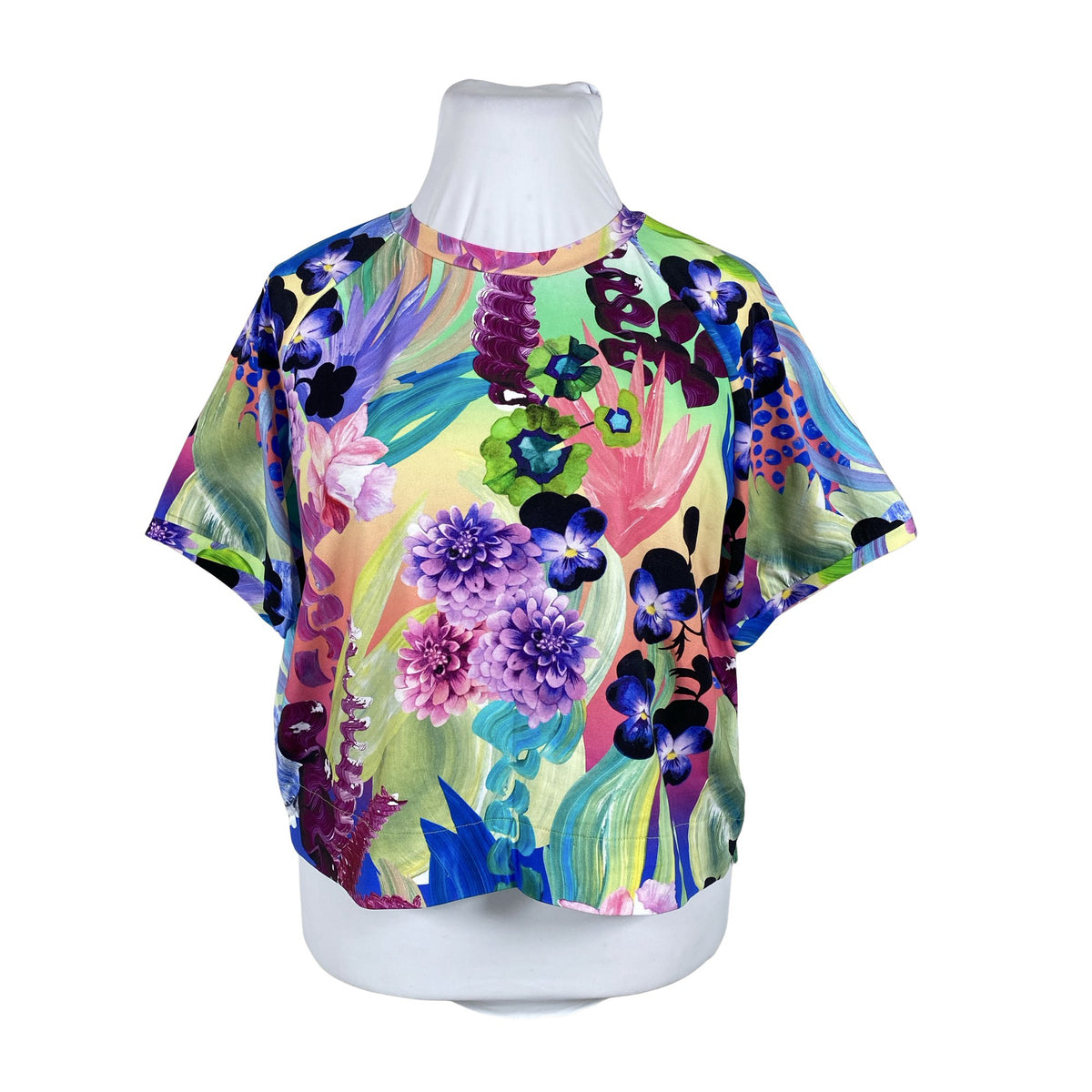 Naisten Handmade - T-paita, koko 42 - Vihreä (1)