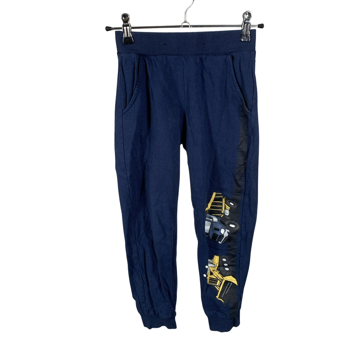 Unisex Lindex - Collegehousut, koko 110 - 116 - Sininen (1)