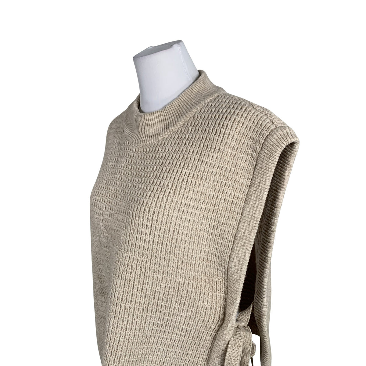Naisten Gauhar - Neuleliivi, koko 38 - Beige (3)