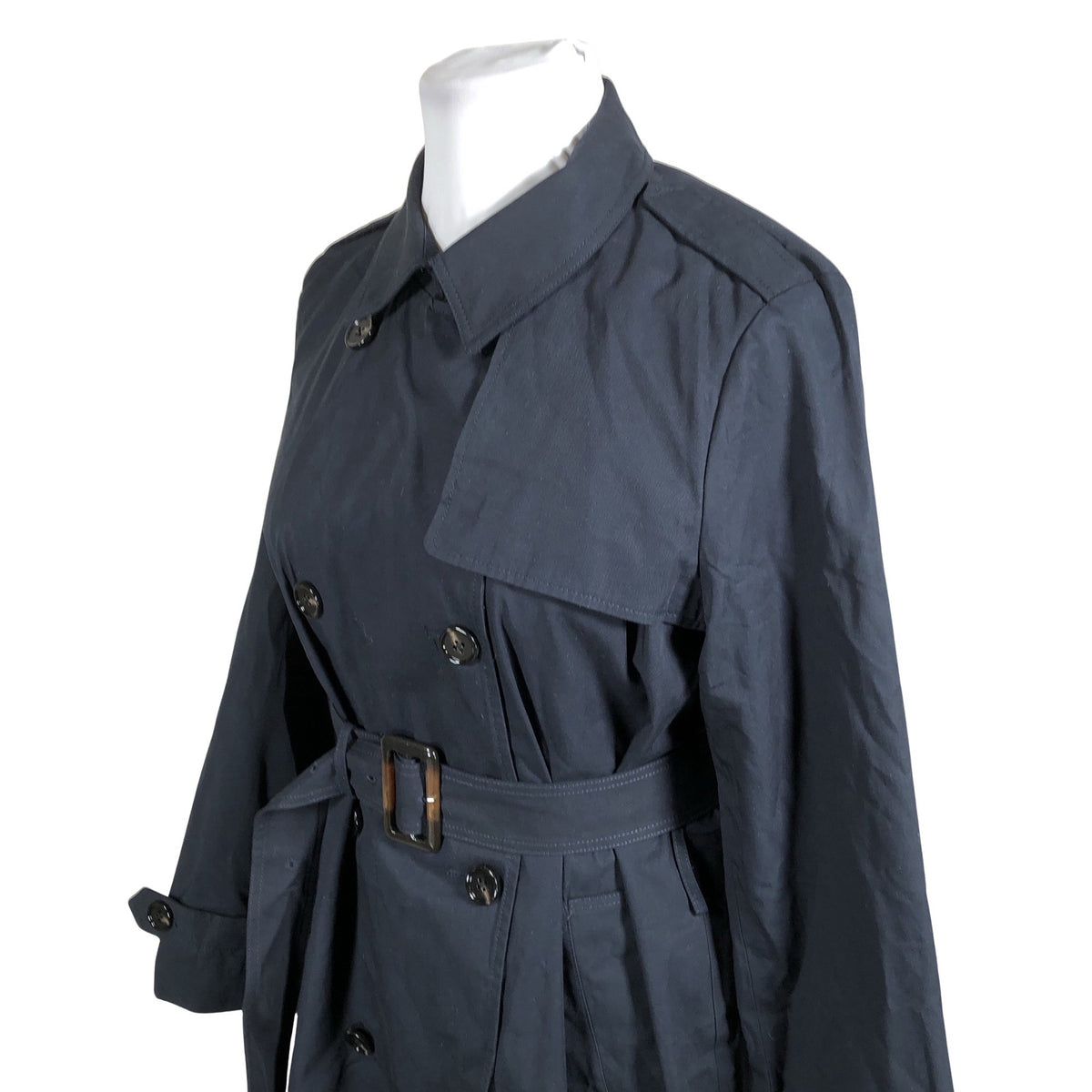 Naisten Essentials by Stockmann - Trenssitakki, koko 42 - Sininen (3)