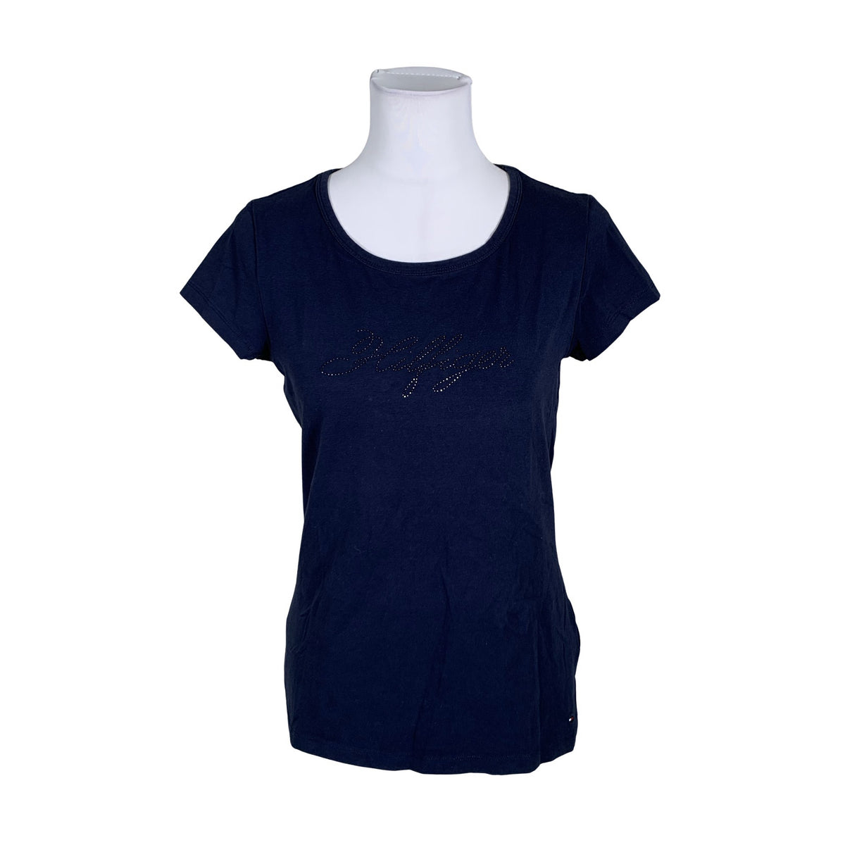 Naisten Tommy Hilfiger - T-paita, koko 40 - Sininen (1)