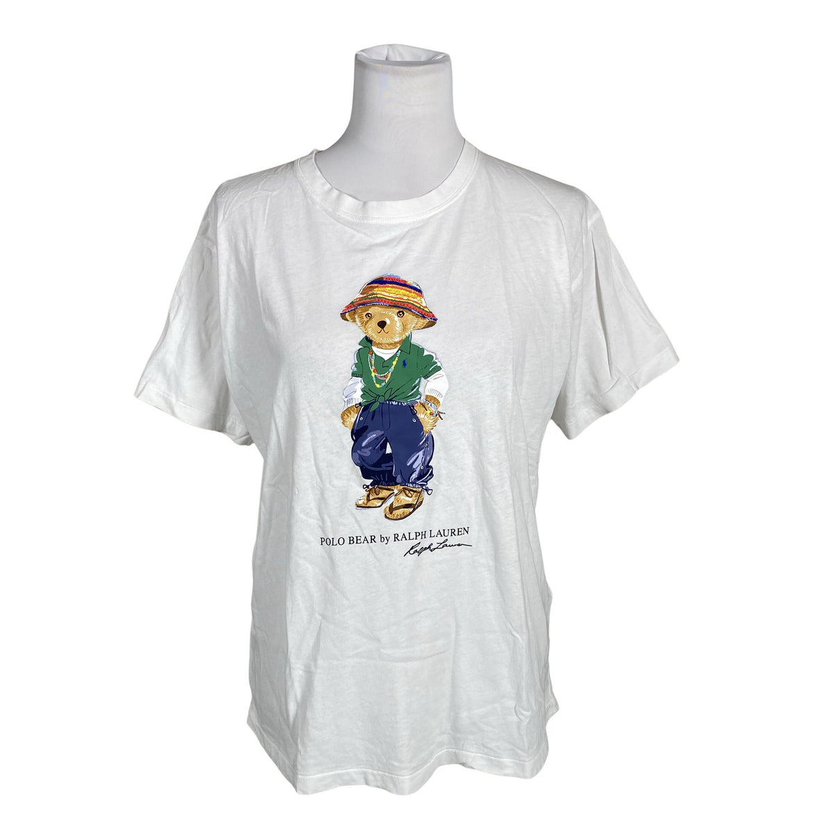 Naisten Polo Ralph Lauren - T-paita, koko 40 - Valkoinen (1)