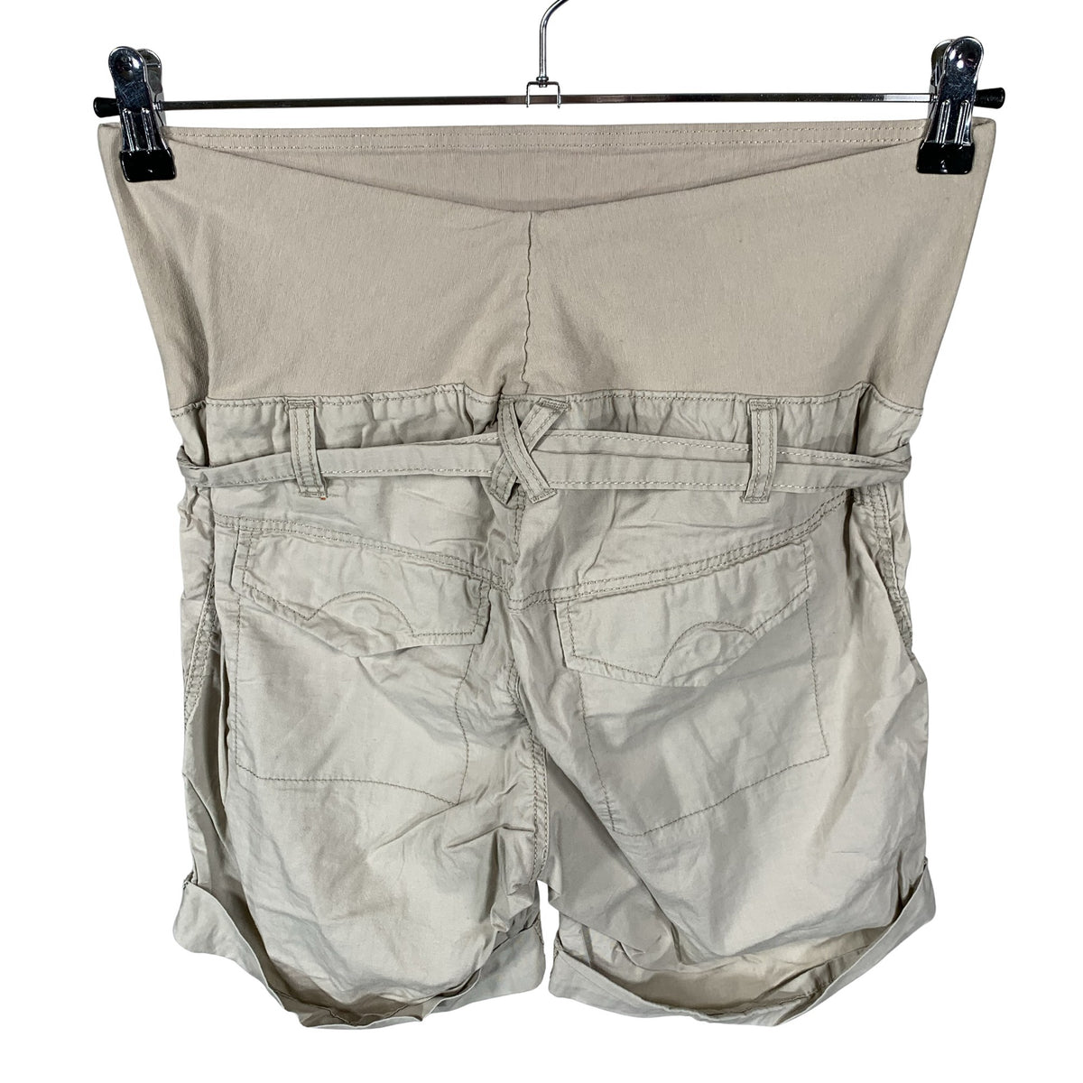 Naisten H&M Mama - Shortsit, koko 36 - Beige (2)