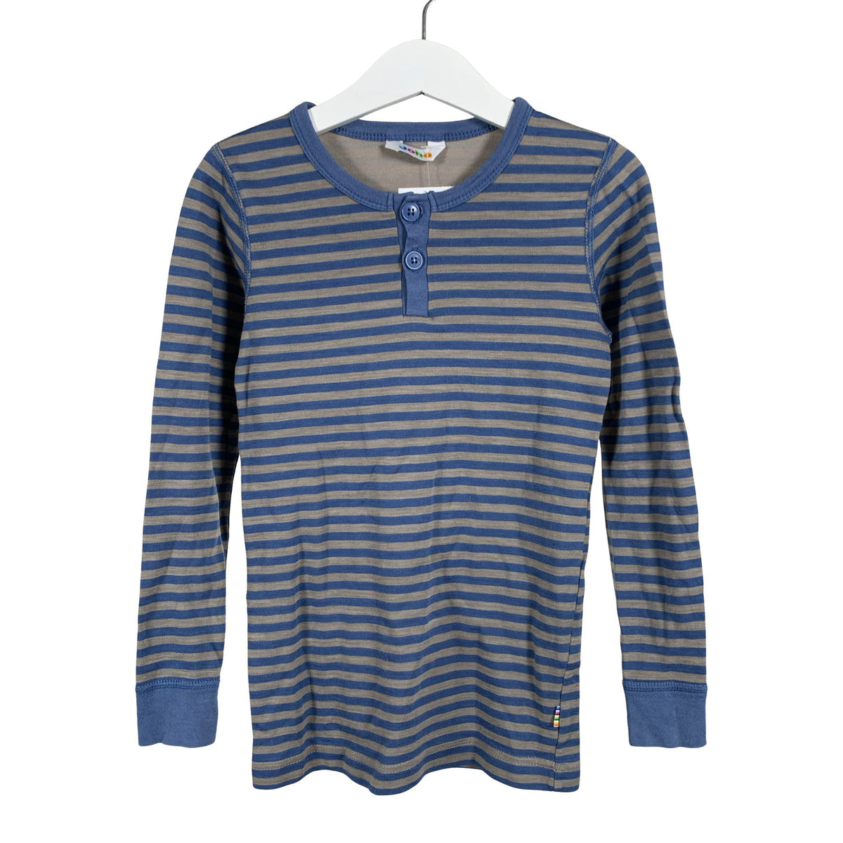 Unisex Joha - Trikoopaita, koko 116 - 122 - Sininen (1)