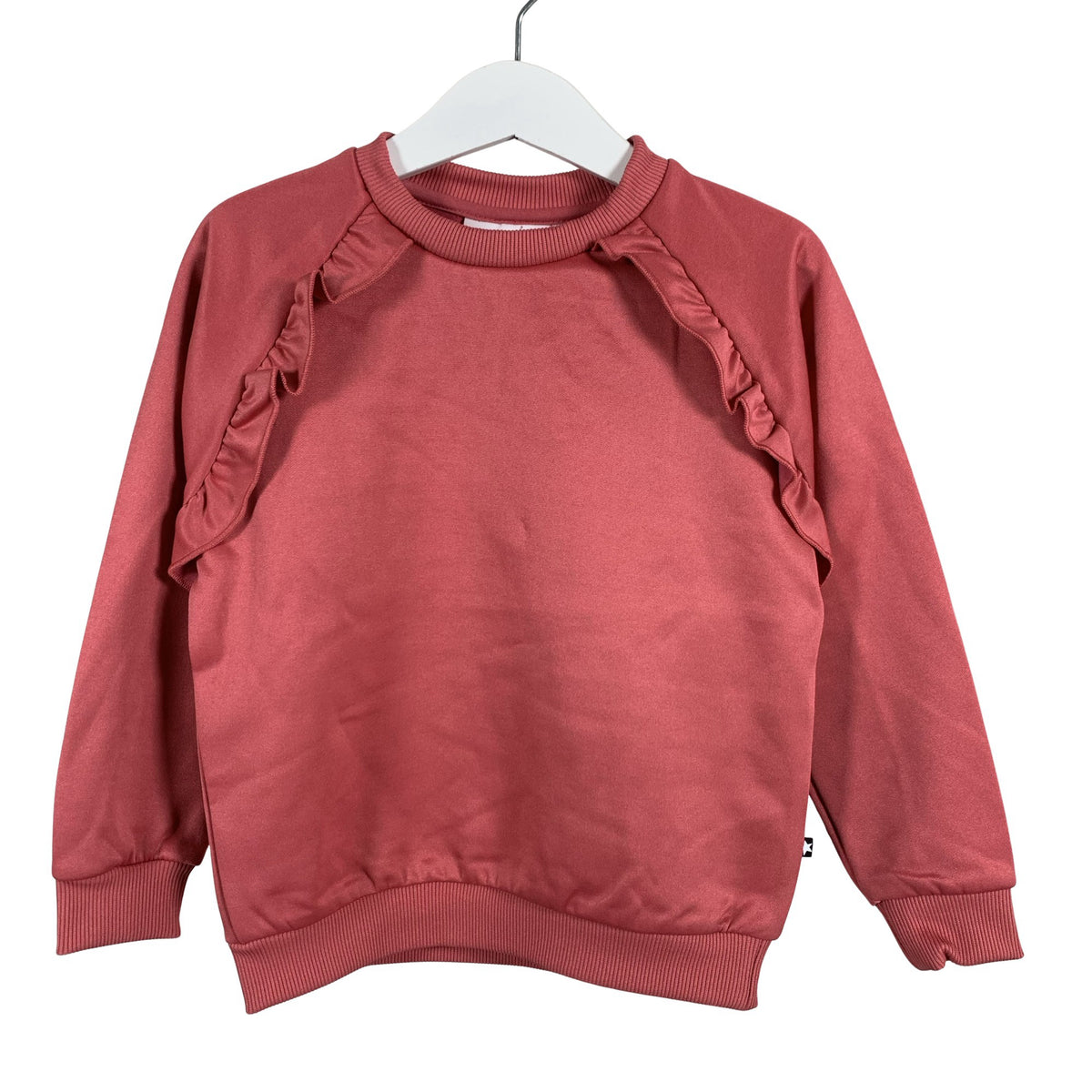 Tyttöjen Molo Kids - Collegepaita, koko 104 - 110 - Pinkki (1)