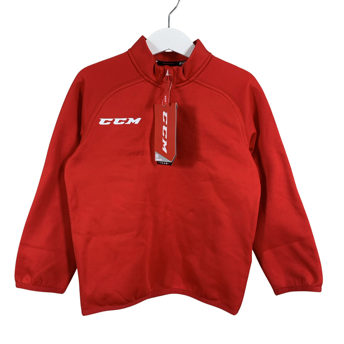 Unisex CCM - Urheilupaita, pitkät hihat, koko 116 - 122 - Punainen (1)