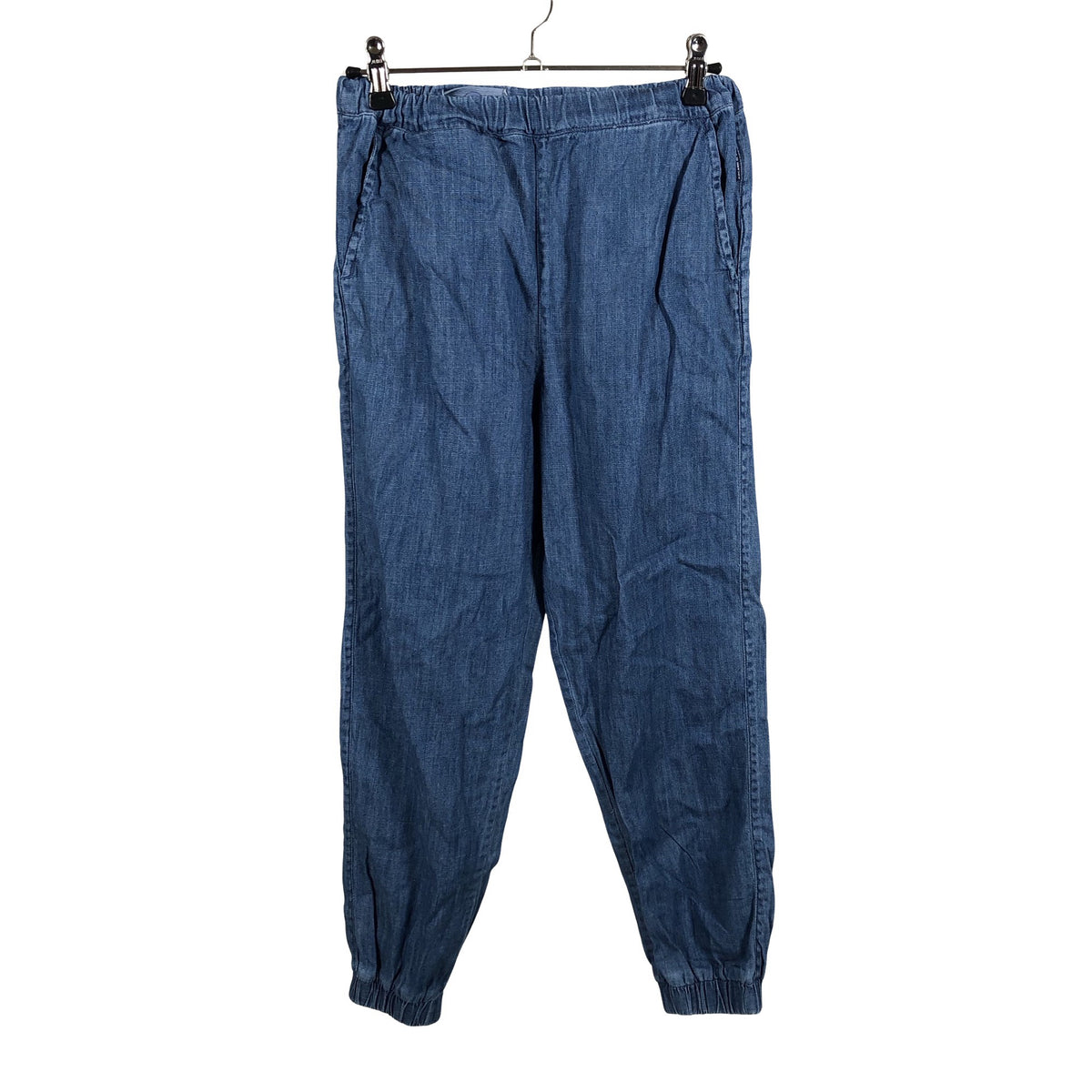 Unisex Polarn O. Pyret - Kangashousut, koko 134 - 140 - Vaaleansininen (1)