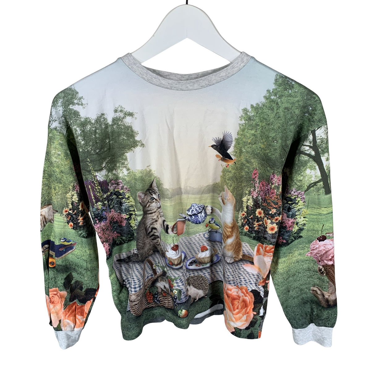 Unisex Molo Kids - Trikoopaita, koko 146 - 152 - Harmaa (1)