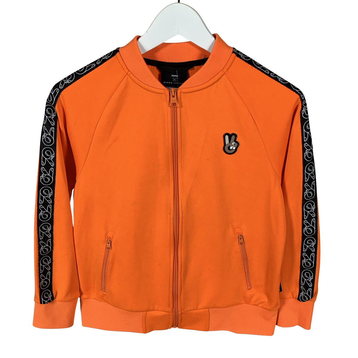 Unisex Reima - Verryttelytakki, koko 146 - 152 - Oranssi (1)