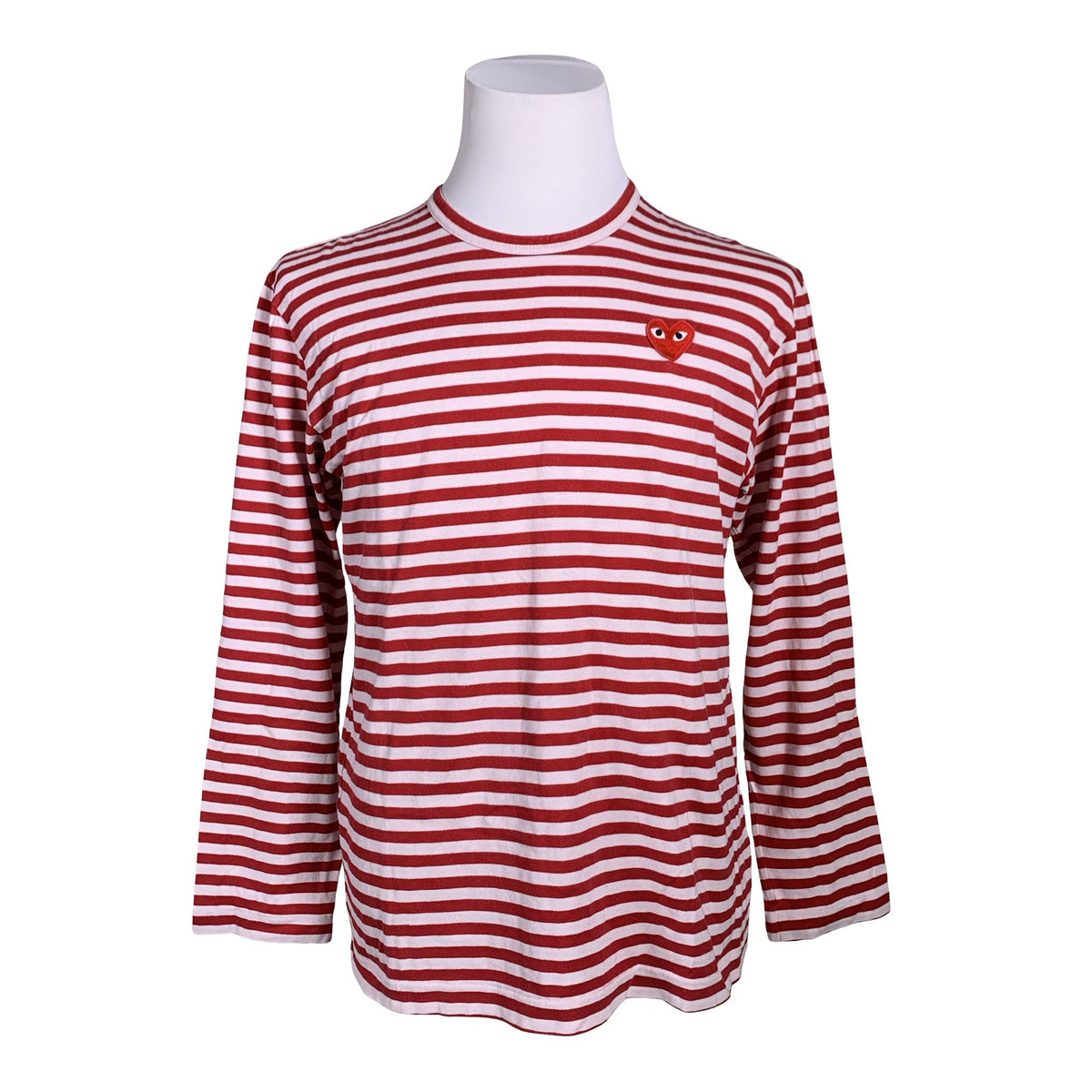 Miesten Comme des Garçons - Trikoopaita, koko XL - Punainen (1)